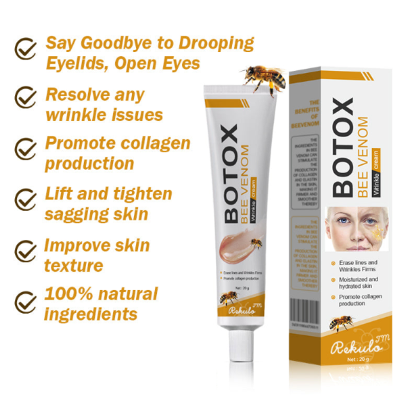 🌲👩‍⚕️(🐝Made and Shipped from UK✅) Furzero™ Botox Bee Venom Wrinkle Removal Cream- LAST DAY 70% OFF