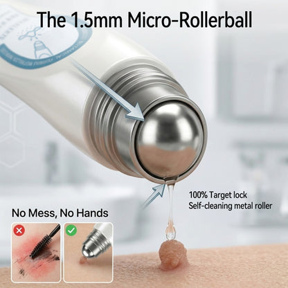 ✍️Official Brand Store | Rolimey® 🖊️ 7-Day Tag & Spot Eraser (Zero Pain, Zero Scars Rollerball) 🌱