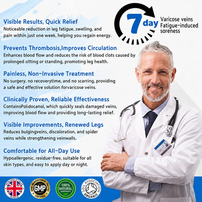 🌿DR.Fachmer® Vein Ease Microneedle Care Patch(For Spider Veins, Varicose Veins, Swelling & Leg Fatigue) - Last Day Promotion 50% OFF