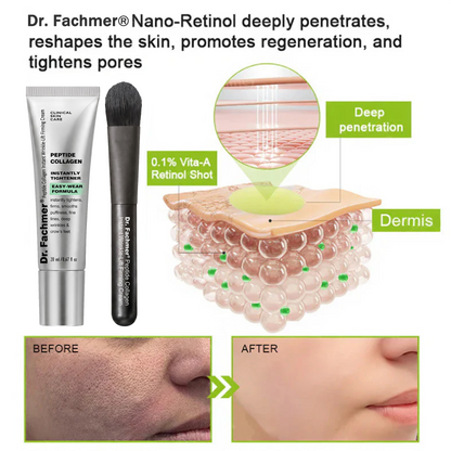 Dr. Fachmer®👀Peptide Collagen INSTANT TIGHTENING + PEPTIDE FIRMING CARE, Instantly smooths puffiness and lines while supporting firmer skin with continued use