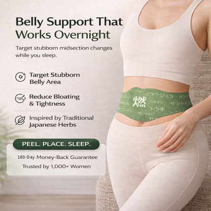🌿🦋Zvoevo® 8H Invisible Detox Sculptor Patch— Warming Waist & Abdomen Comfort Patch Set