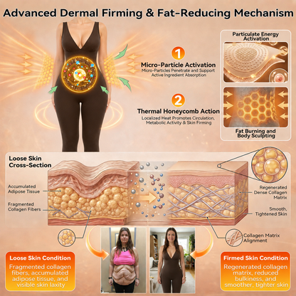 ✅ Official Brand Store 💚GFOUK® 2026 Moringa & Berberine 4-in-1 Micro-Particle Sculpting & Fat-Burning Bodysuit