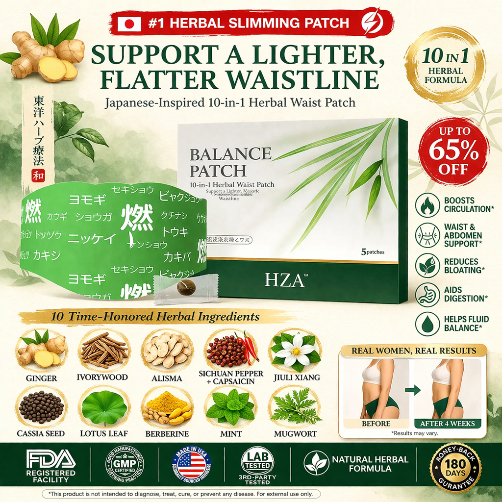 🌿🦋Zvoevo® 8H Invisible Detox Sculptor Patch— Warming Waist & Abdomen Comfort Patch Set