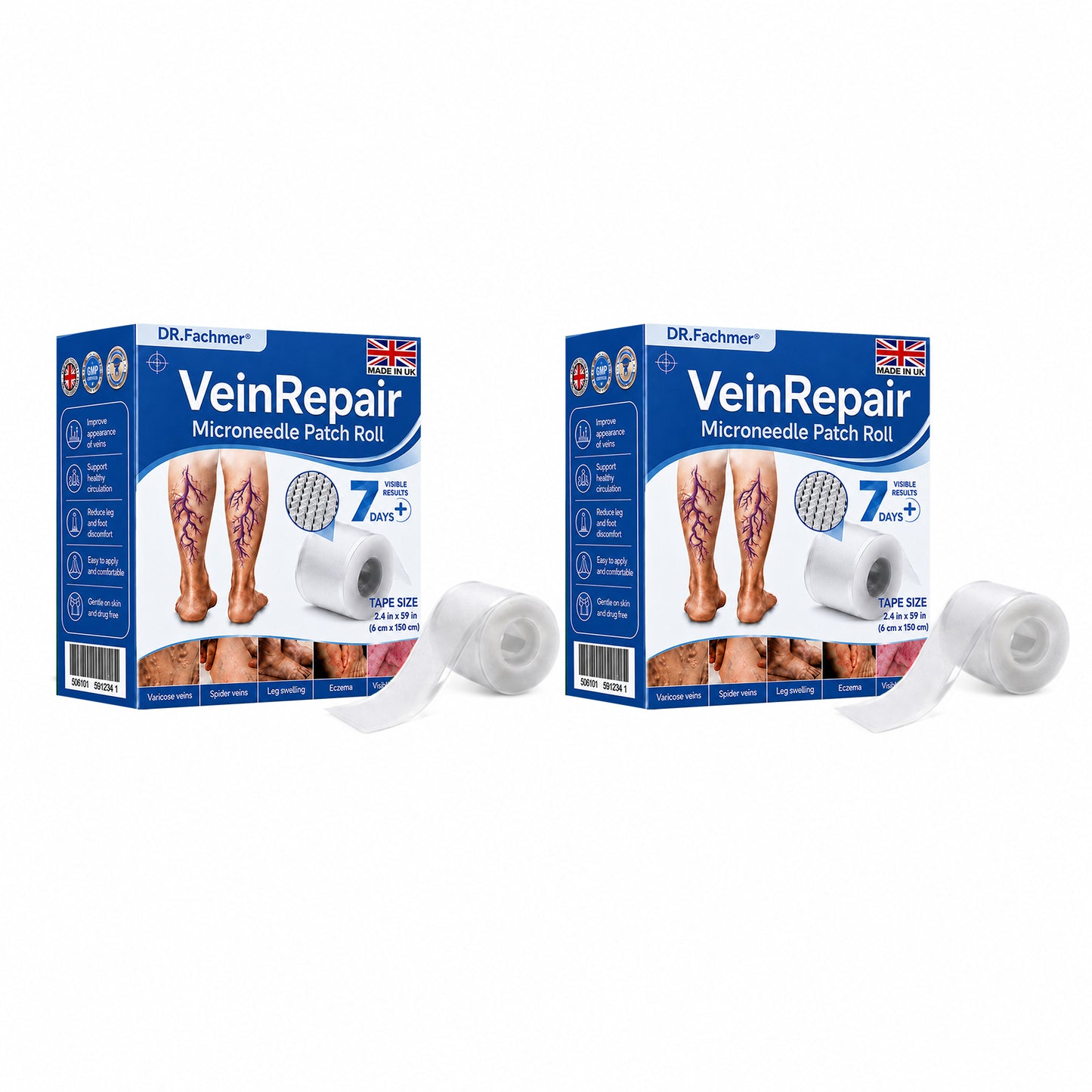 🌿DR.Fachmer® Vein Ease Microneedle Care Patch(For Spider Veins, Varicose Veins, Swelling & Leg Fatigue) - Last Day Promotion 50% OFF