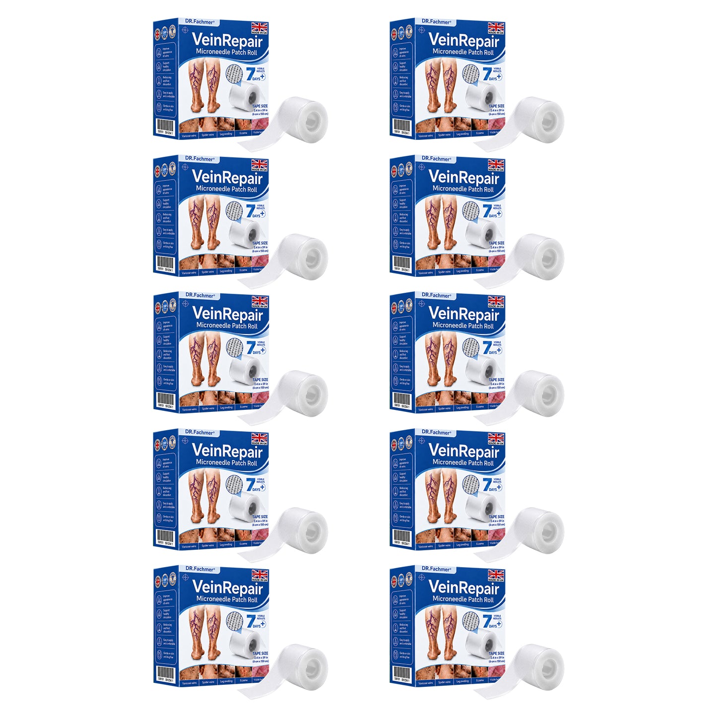 🌿DR.Fachmer® Vein Ease Microneedle Care Patch(For Spider Veins, Varicose Veins, Swelling & Leg Fatigue) - Last Day Promotion 50% OFF