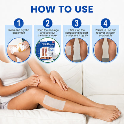 🌿DR.Fachmer® Vein Ease Microneedle Care Patch(For Spider Veins, Varicose Veins, Swelling & Leg Fatigue) - Last Day Promotion 50% OFF