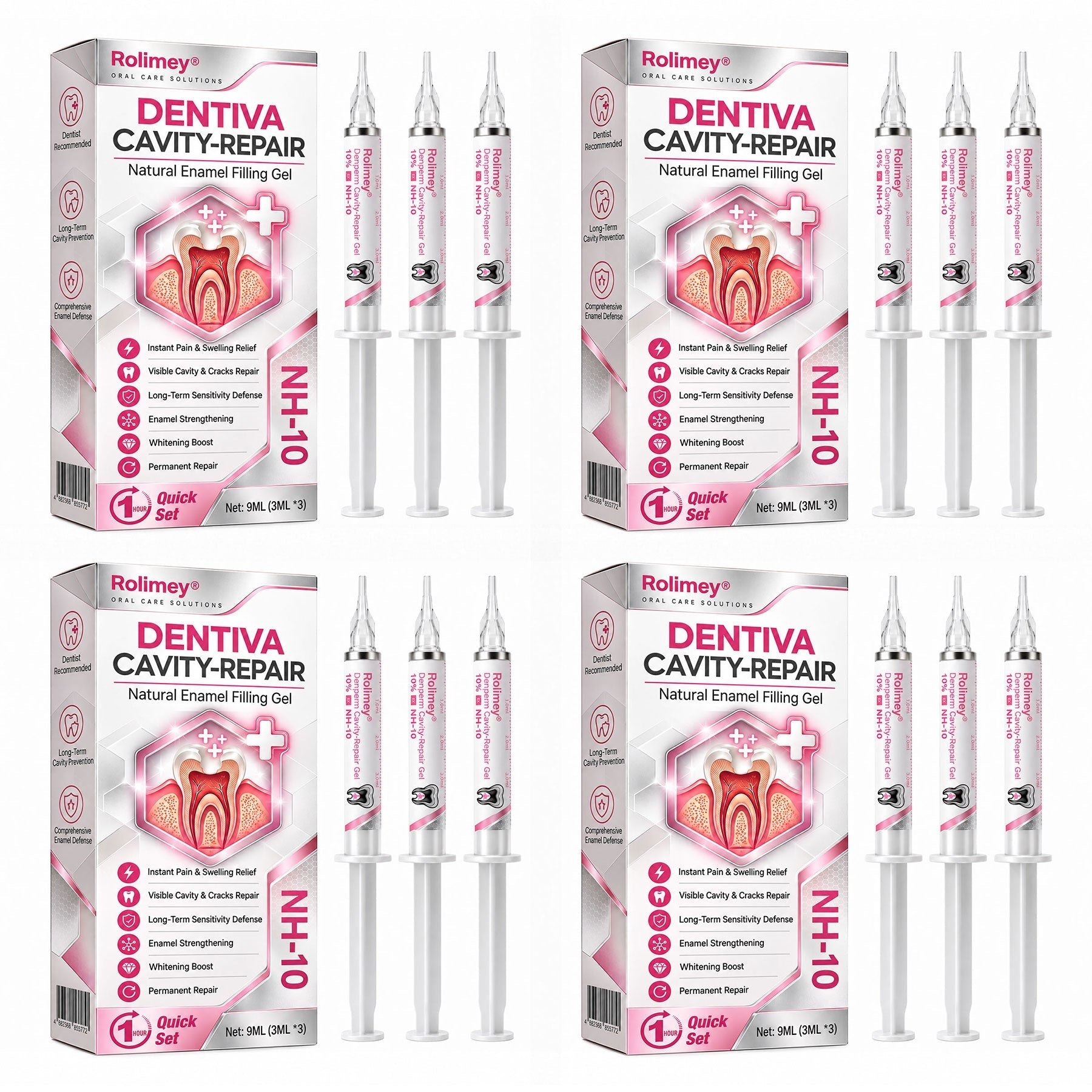 4 Boxes 🪥 All Teeth Strengthening