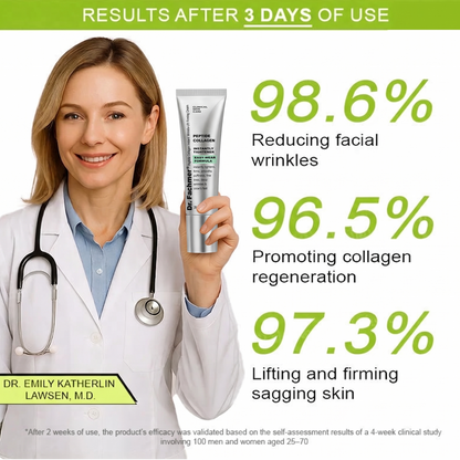 Dr. Fachmer®👀Peptide Collagen INSTANT TIGHTENING + PEPTIDE FIRMING CARE, Instantly smooths puffiness and lines while supporting firmer skin with continued use