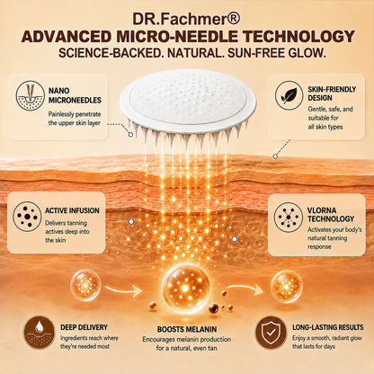 DR.Fachmer® 𝐒𝐮𝐧𝐥𝐞𝐬𝐬 𝐈𝐧𝐬𝐭𝐚𝐧𝐭 𝐁𝐫𝐨𝐧𝐳𝐞 𝐓𝐚𝐧𝐧𝐢𝐧𝐠 𝐌𝐢𝐜𝐫𝐨𝐧𝐞𝐞𝐝𝐥𝐞 𝐏𝐚𝐭𝐜𝐡 🔆