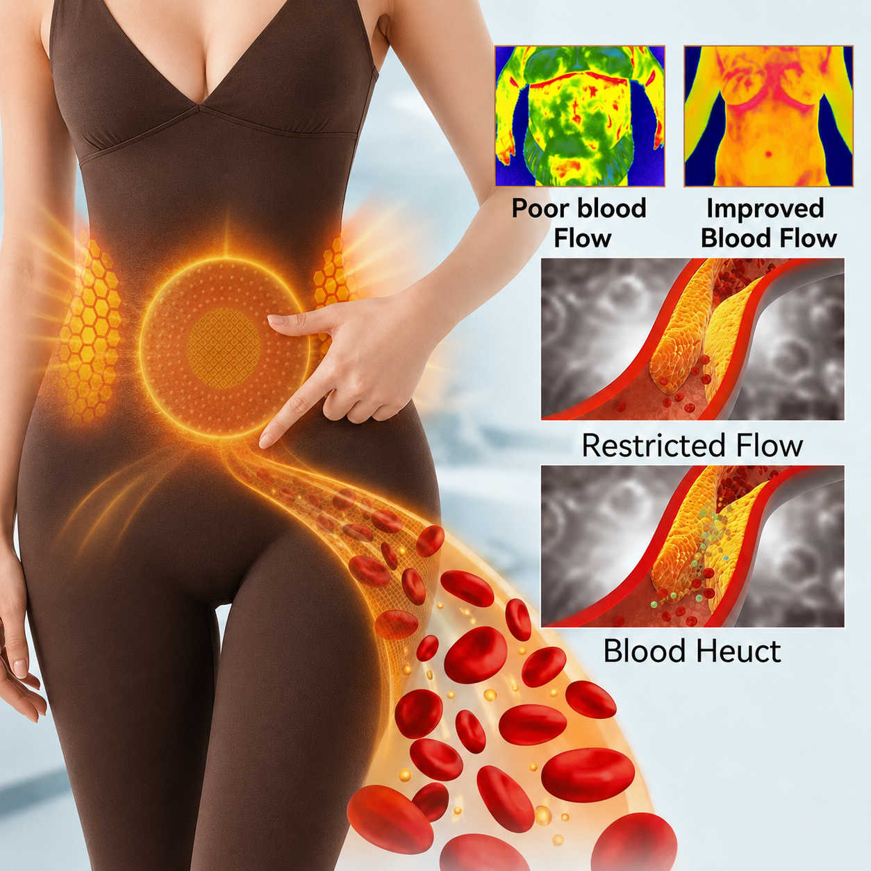 ✅ Official Brand Store 💚GFOUK® 2026 Moringa & Berberine 4-in-1 Micro-Particle Sculpting & Fat-Burning Bodysuit