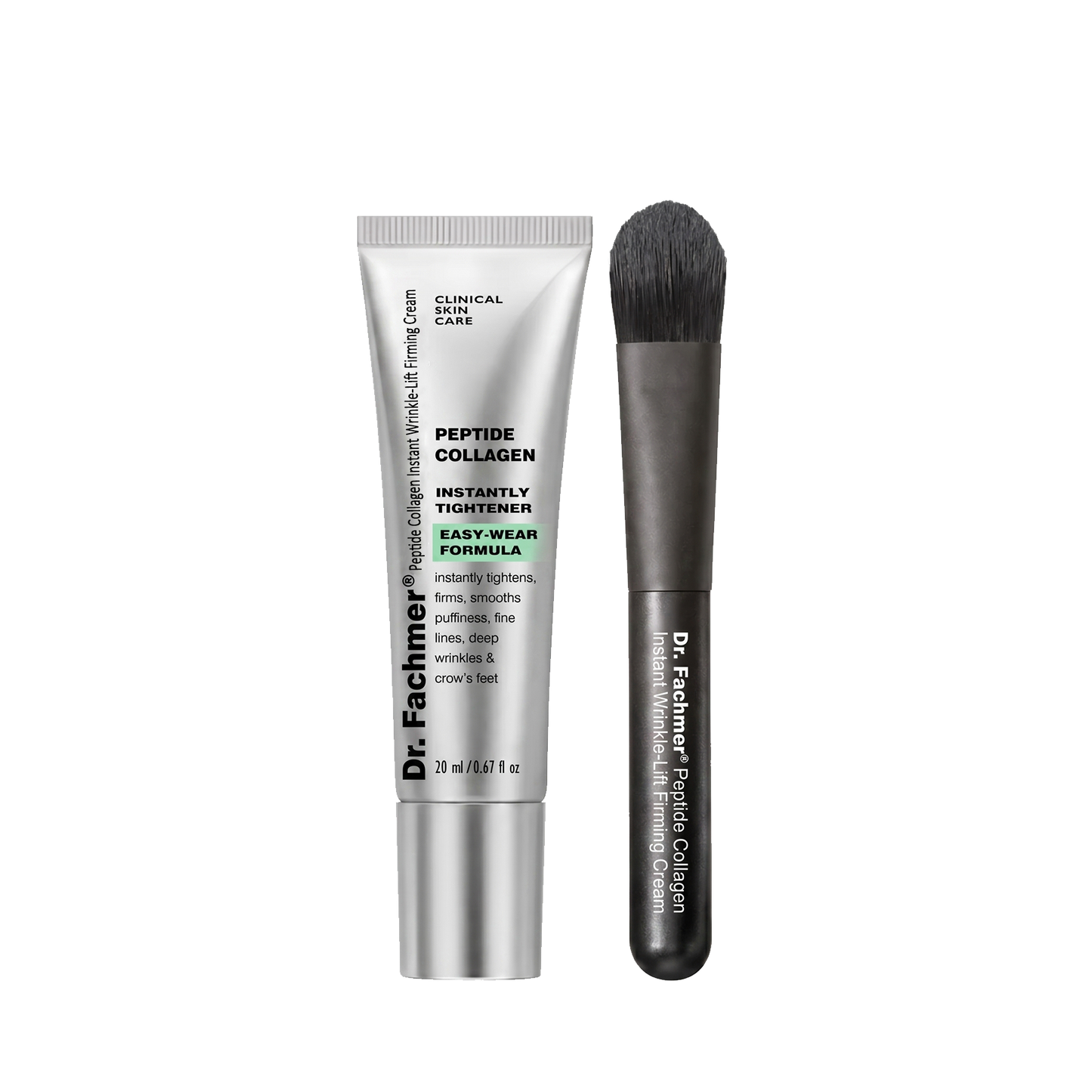 Dr. Fachmer®👀Peptide Collagen INSTANT TIGHTENING + PEPTIDE FIRMING CARE, Instantly smooths puffiness and lines while supporting firmer skin with continued use